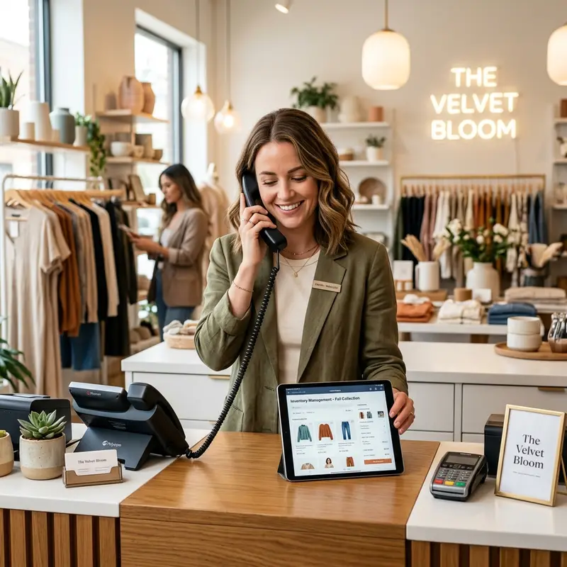Retail business phone environment